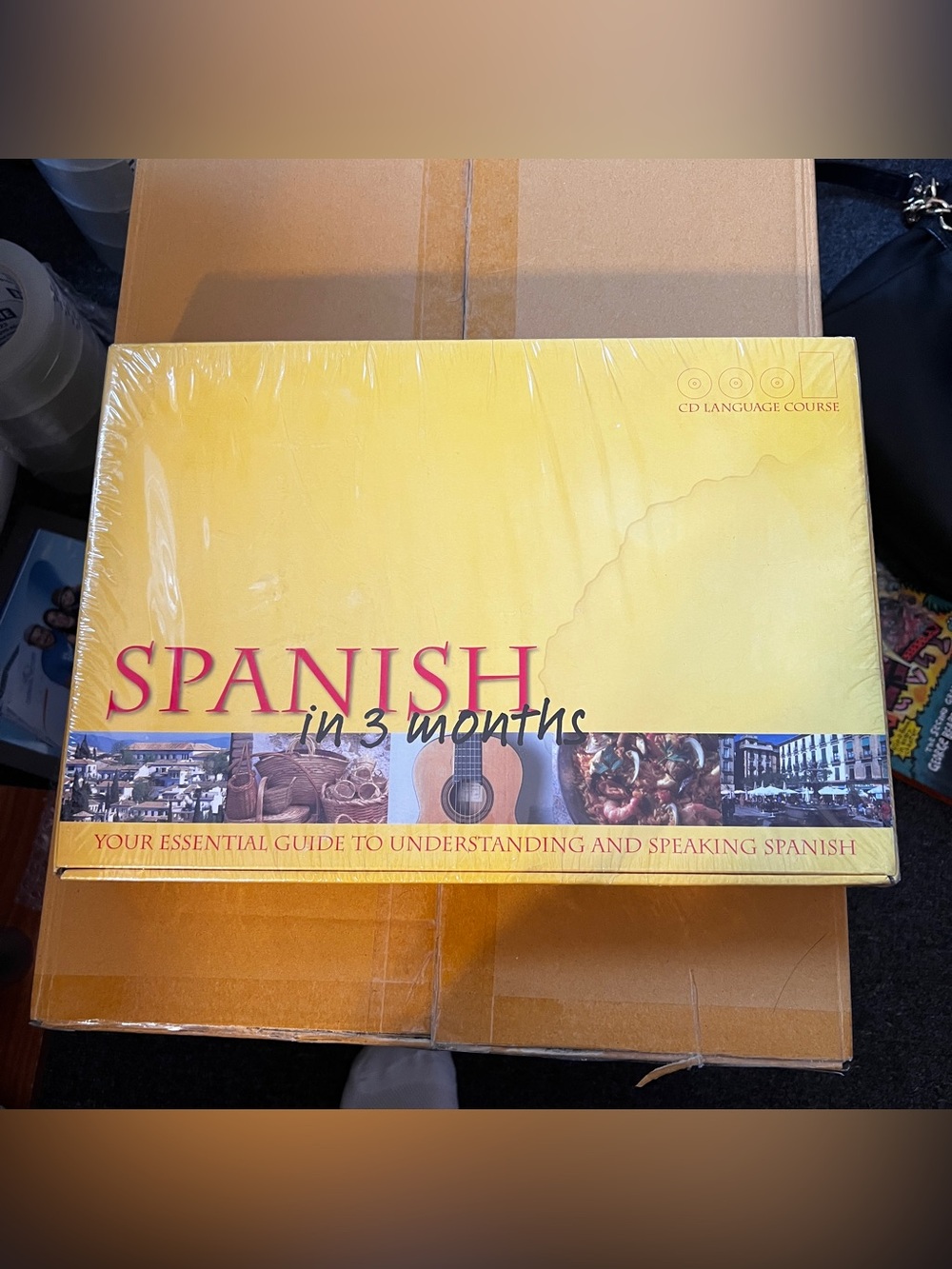 Sealed Learn Spanish In 3 Months/CD Language Course